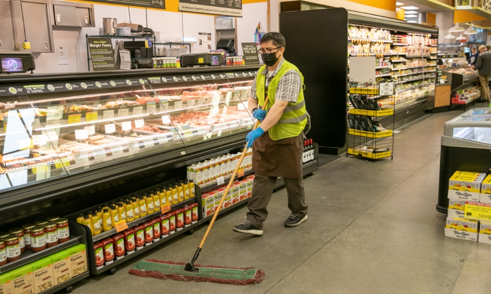 Man hired by supermarket after working with Trellis, Inc. employment services to find job